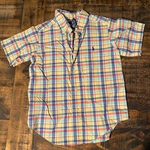 Boys Polo brand button down dress shirt